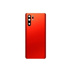 Tapa Trasera+Lente de Cámara Huawei P30 Pro Roja Tapa Trasera+Lente de Cámara Huawei P30 Pro Roja